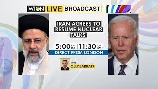 WION Live Broadcast  Iran agrees to resume nuclear talks  Nuke talks with superpowers back [upl. by Mandi]