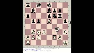 Ozanne Mark vs Nielsen Peter Heine  World Chess U18 1990 Singapore [upl. by Radnaskela452]