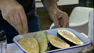 Yotam Ottolenghi cooks Aubergine with Buttermilk Sauce [upl. by Audi]