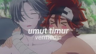 umut timur  vermedin  speed up  lyrics [upl. by Gunther]