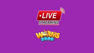 Live WormsZoneio gameplay  misi pencapaian teratas [upl. by Enairda]