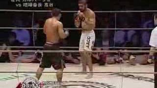 Shooto  Antonio Carvalho vs Hiroyuki Takaya RD 3 11807 [upl. by Pik]