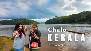 KERALA Tourist Places  7 Days Trip to KERALA  Kerala Tour Plan and Budget [upl. by Hukill733]