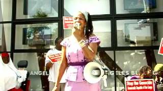 Talita Long sings for th DR Congo [upl. by Nosretep]