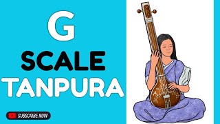 Tanpura G sharp scale  Vocal practice for female  muzzico [upl. by Ednutabab]