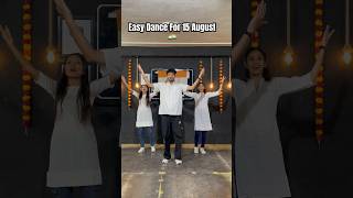 Bharat Ki Beti Easy Dance For 15 August patrioticsongdance [upl. by Elatsyrc457]