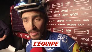 Alaphilippe «Je découvre je gagne que du bonheur»  Cyclisme  Strade Bianche [upl. by Raynor]