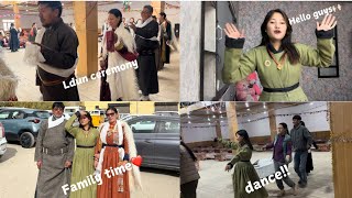 Ldun ceremony of nono stanzin rabkar 🎊✨  family time ❤️ rixinadol16  ladakh vlog [upl. by Ameline]