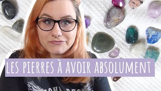 Lithothérapie  les pierres essentielles pour débuter 🔮 [upl. by Nessah987]