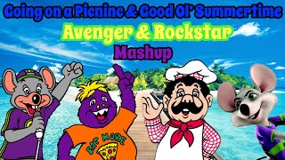 Chuck E Cheese Going On A Picnic amp Good Ol’ Summertime Avenger and Rockstar Mashup [upl. by Meuse]