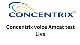 Concentrix voice Amcat test Live｜Amcat test  2024 [upl. by Eeryt]