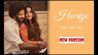 Heeriye official song Arijit Singh [upl. by Tnilc]