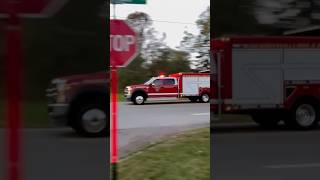 Gilbertsville FireRescue Traffic 67 Responding to a Vehicle Accident firetrucksresponding [upl. by Swinton968]