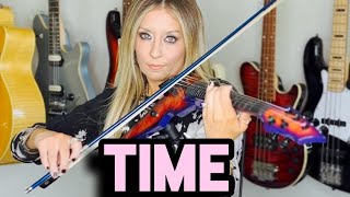 Time  Pink Floyd  David Gilmour Guitar Solo  Violin Cover by Nina D [upl. by Elvira926]