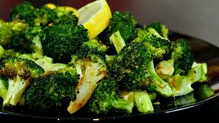 Roasted Broccoli with Nutritional Yeast and Garlic [upl. by Ohce374]