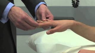 Neurology  Topic 8  Examination of the small muscles of the hand [upl. by Ahsienek]