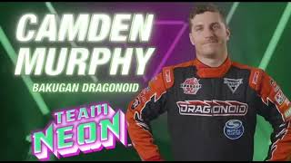 Camden Murphy Bakugan Dragonoid Monster Jam Theme Song wSuperstar Challenge Driver Card [upl. by Enyawal]