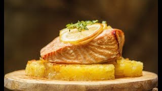 연어요리  salmon  Pineapple  Bushcraft Camping Cooking  캠핑요리  캠핑한끼 [upl. by Mayce738]