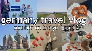 Being a German Student for a Day  Darmstadt amp Freiburg Germany  Europe Travel Vlog [upl. by Aikrahs]