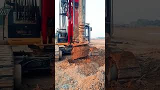 Piling rig sr215  like opretor vralvideo shorts youtubeshorts [upl. by Ursola]