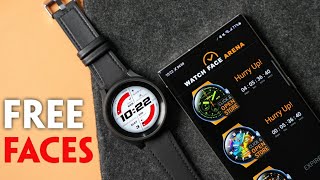 Download Free Samsung Galaxy Watch Faces Using This APP [upl. by Trixi]