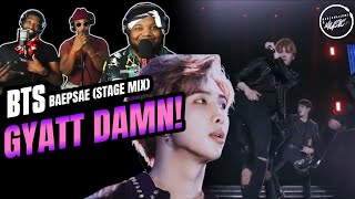 방탄소년단BTS 뱁새Baepsae 무대 교차편집stage mix REACTION  GYATT Dmn [upl. by Kohn]