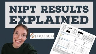 Panorama NonInvasive Prenatal Testing NIPT Results Shared amp Explained by Genetic Counselor [upl. by Ecnaled483]