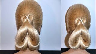 EInfacheSchnelle FrisurenSchuleAlltagArbeitAbiballHochzeitEasy Hairstyles Peinados rapidos [upl. by Graf]