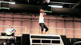 Chris Brown Dance Freestyle Oh My Love FAME Tour Rehearsal [upl. by Nelsen]