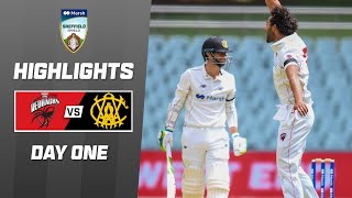 South Australia v Western Australia  Sheffield Shield 202324  Day 1 [upl. by Alexio461]