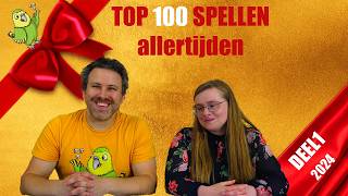 Top 100 Spellen Allertijden met BOARDGAMESHOME 2024 Deel1 [upl. by Akirehc800]