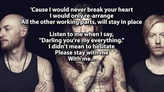 Biffy Clyro  Rearrange Lyrics HD [upl. by Lebatsirhc386]