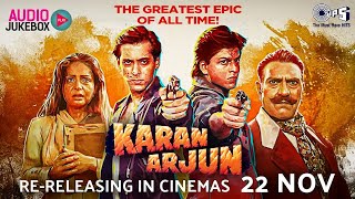 Karan Arjun Movie All Songs  Audio Jukebox  Shahrukh Salman Kajol Mamta Rajesh Roshan [upl. by Yorel]