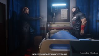 The Bloodline Ambush Roman reigns and hospitalised Paul Heyman 3D Animations [upl. by Webber319]