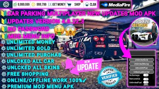 NEW UPDATE CAR PARKING MULTIPLAYER MOD APK 48223 New 2024  No Password amp Unlimited Money [upl. by Rehpotsirahc]