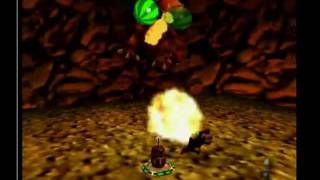 DK 64 Playthrough Part 67 Fungi Forest Boss Fight Dogadon II Judgement Day [upl. by Derr]