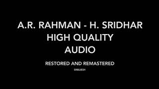 Thenali Porkalam  High Quality Audio  AR Rahman [upl. by Ogirdor]