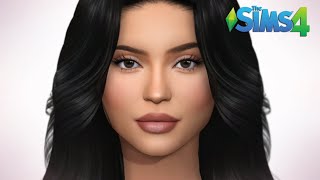 KYLIE JENNER 💋✨  The Sims 4 CAS  DOWNLOAD LINKS [upl. by Icam]