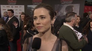 Linda Cardellini on Marvel’s “Avengers Age of Ultron” [upl. by Matthus]