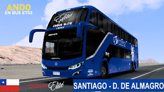 ETS2  Santiago  Diego de Almagro  Comil Invictus DD 2024  Cikbus [upl. by Mason]