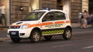 EMS Rome  Servizio di ambulanza Roma compilation [upl. by Herr]