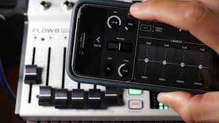 Behringer Flow 8 Digital Mixer  Working with EZ Gain LINK IN DESCRIPTION [upl. by Malet]