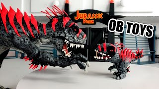 CUSTOM MATTEL SNAP SQUAD E750 SCORPIUS REX MAX LEVEL 40  JURASSIC WORLD THE GAME  TOY DINOSAUR [upl. by Kamila]