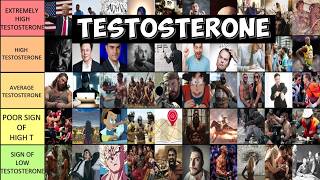 50 Mental Signs You Have High Testosterone ScienceBased Tier List With 50 Studies [upl. by Lemar]