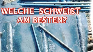 Elektrodenschweißen  Welche schweißt am besten Günstig oder teuer [upl. by Eleonora481]