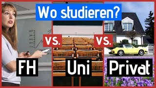 FH vs Uni vs PrivatStudium Die Vor und Nachteile [upl. by Girovard]