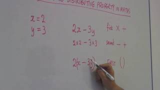 Understanding Math  Using the Distributive Property in Math [upl. by Adnalahs]