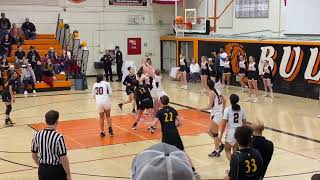 Vacaville Will C Wood vs Vacaville High School Girls Varsity Basketball 2nd Half [upl. by Lavelle]