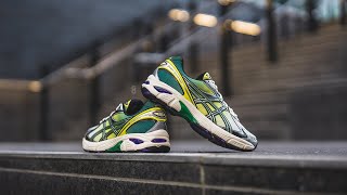 Kith x Marvel x Asics GT2160 quotGreen Goblinquot Review amp OnFeet [upl. by Poul]