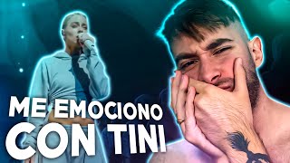 TINI ME EMOCIONA con TINTA 90 en VIVO  REACCION [upl. by Torrence]